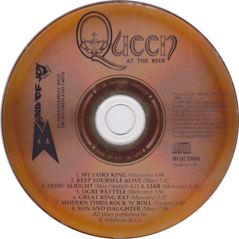 Queen  At The Beeb : CD